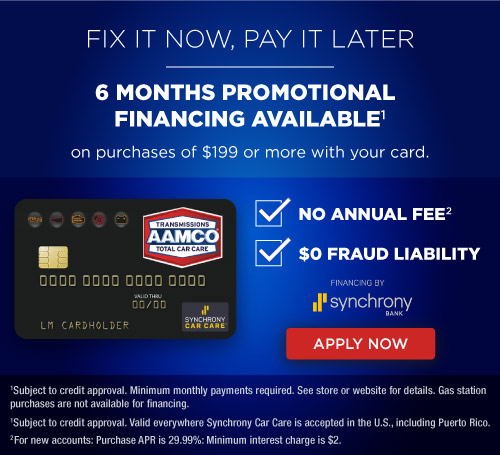 image of AAMCO Financing with My Synchrony